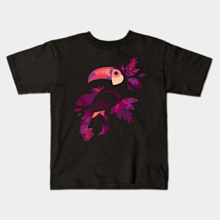 Toucan Silhouette Kids T-Shirt